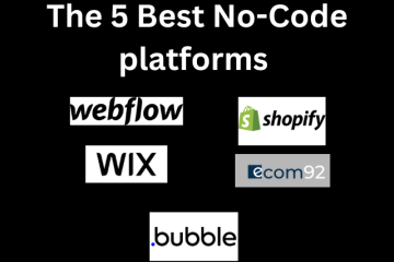 5 Best no-code Website Development platforms in 2023