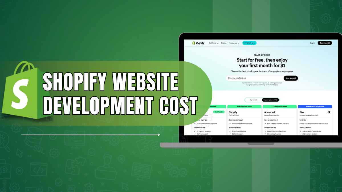 Cost of Developing a Shopify Store